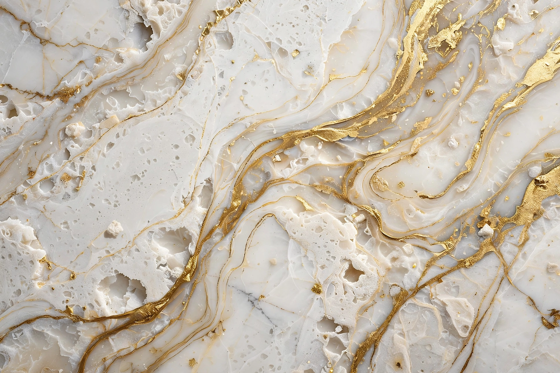 Golden Marble Texture