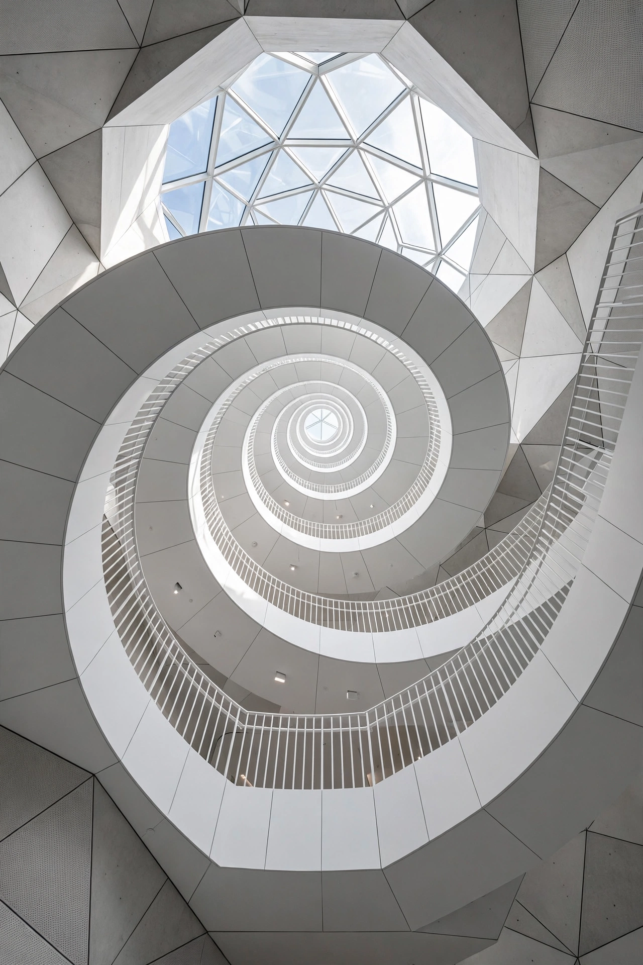 Spiral Staircase from Below