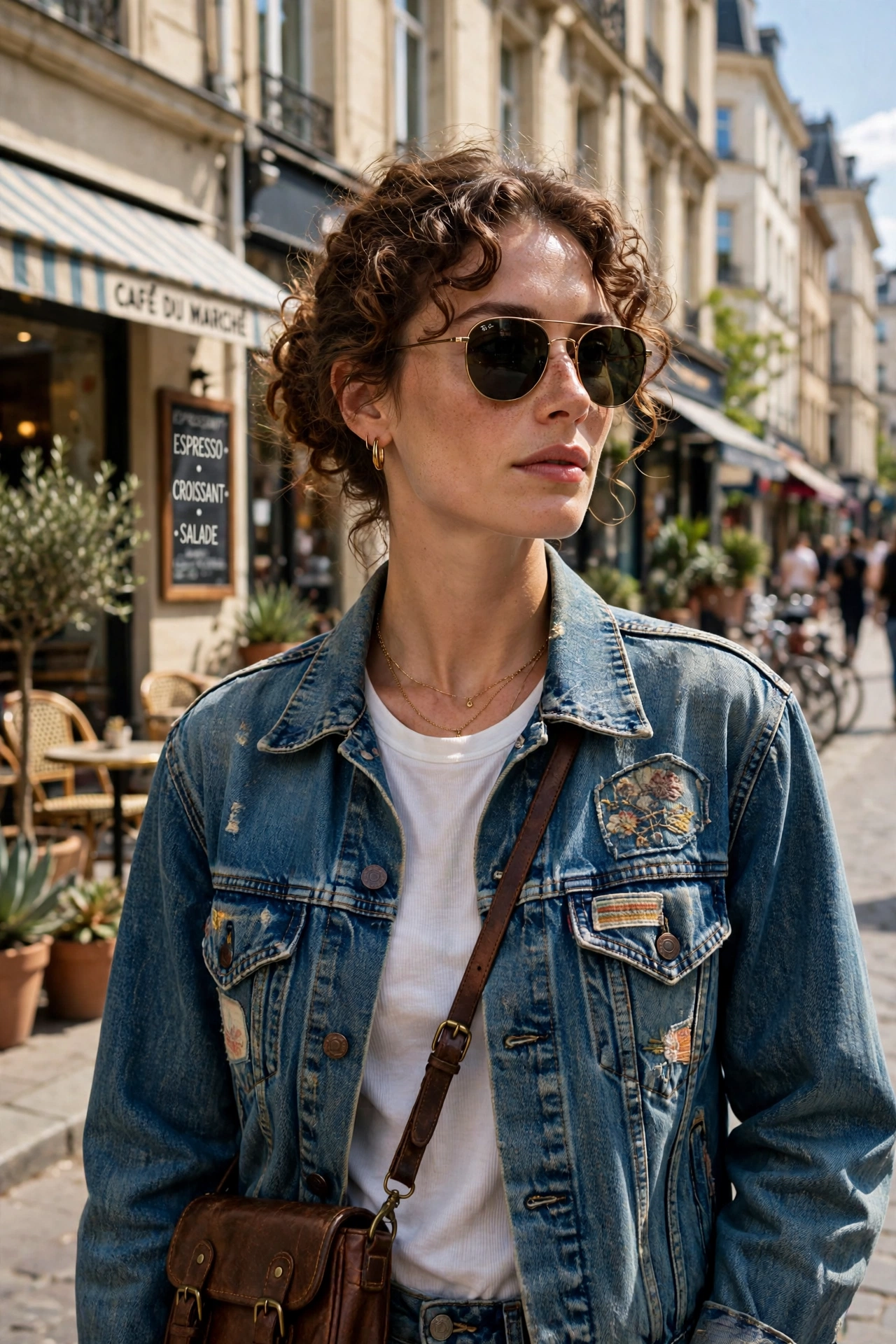 Vintage Denim Street Style