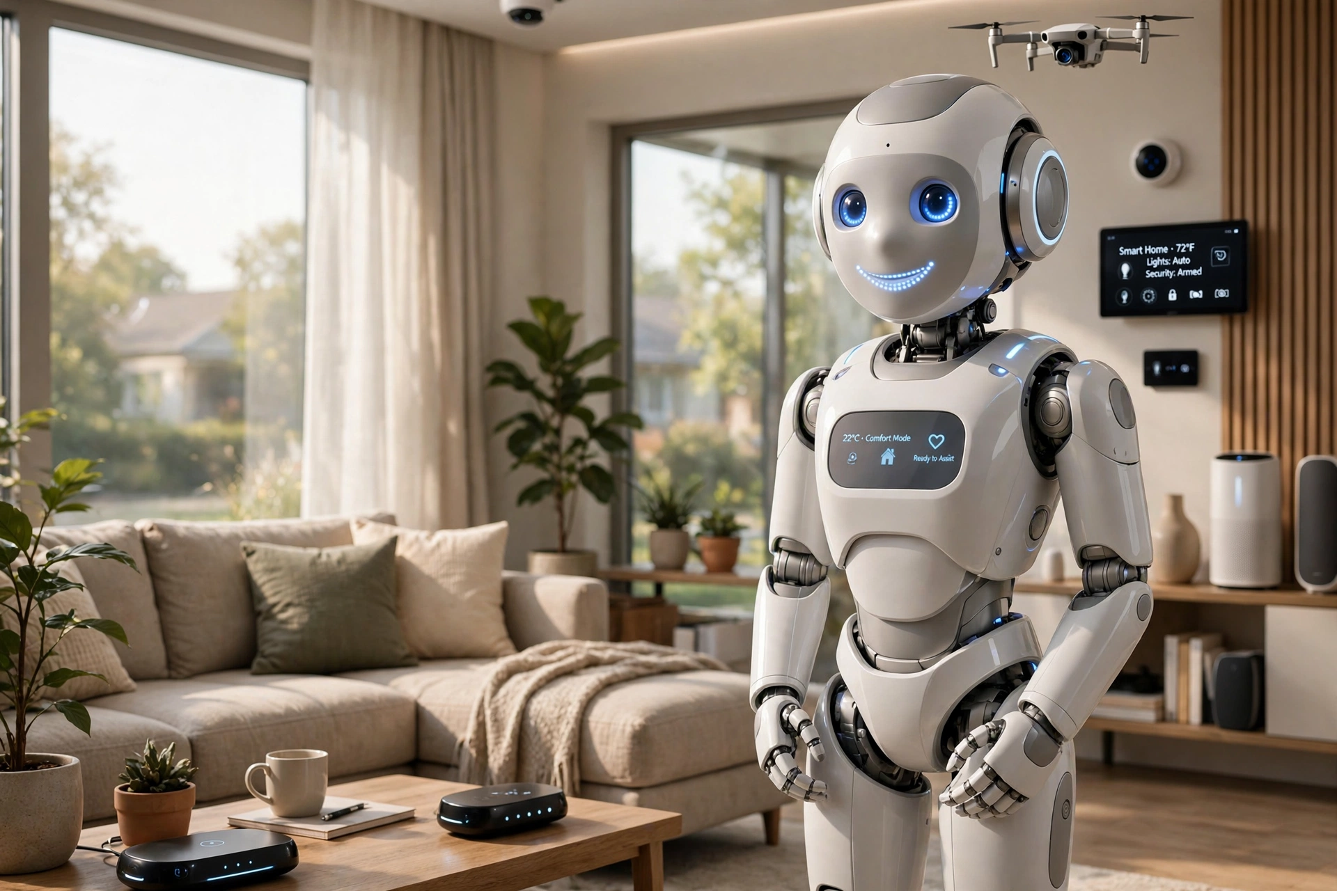 Robot Assistant in a Smart Home
